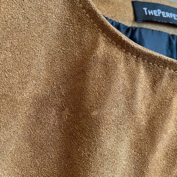 THE PERFEXT Suede Leather Jacket - Picture 4 of 5